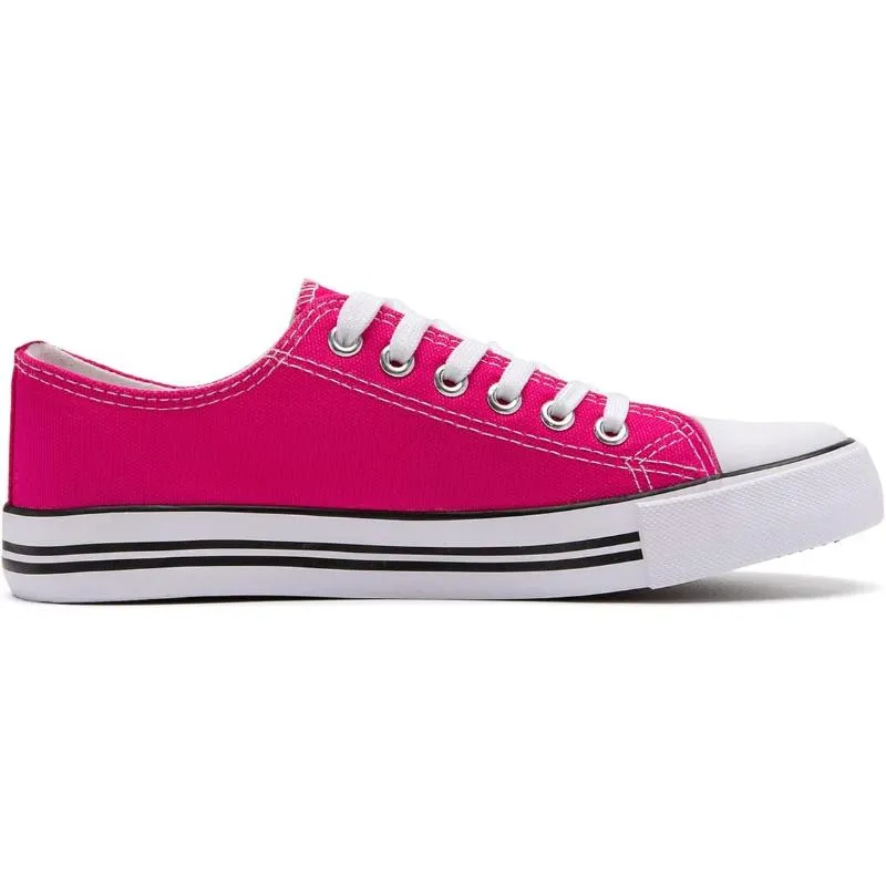 Traditional Canvas Lace Up Trainer For Men