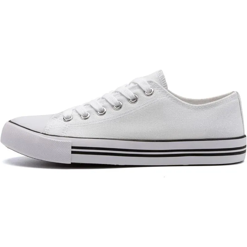 Traditional Canvas Lace Up Trainer For Men