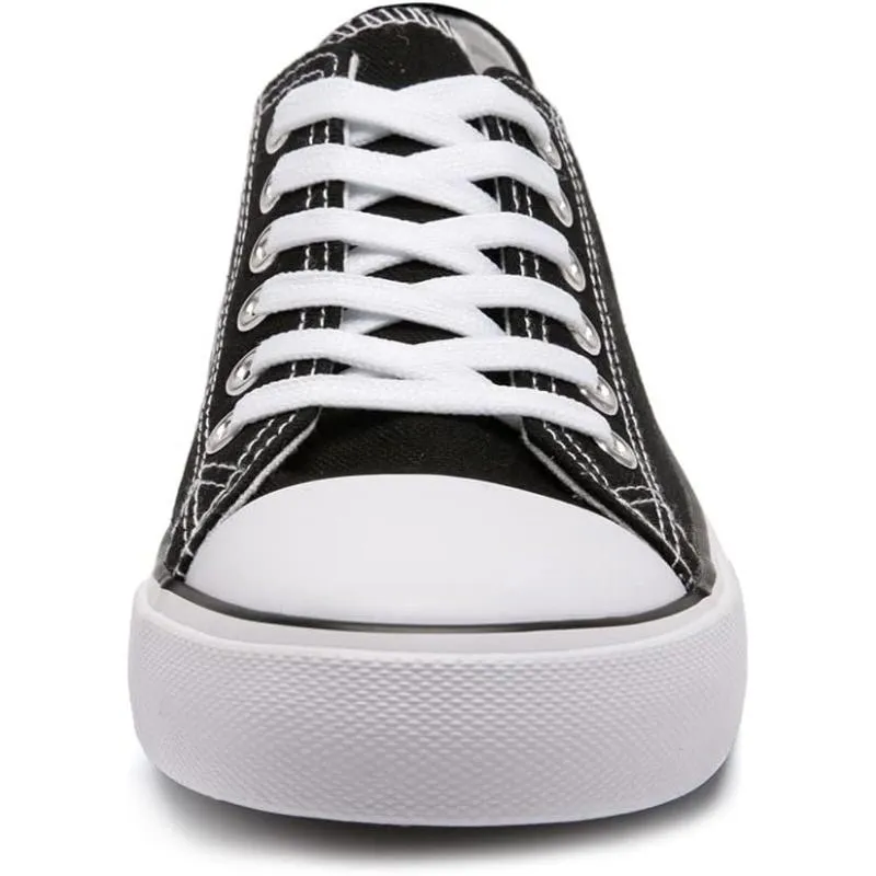 Traditional Canvas Lace Up Trainer For Men