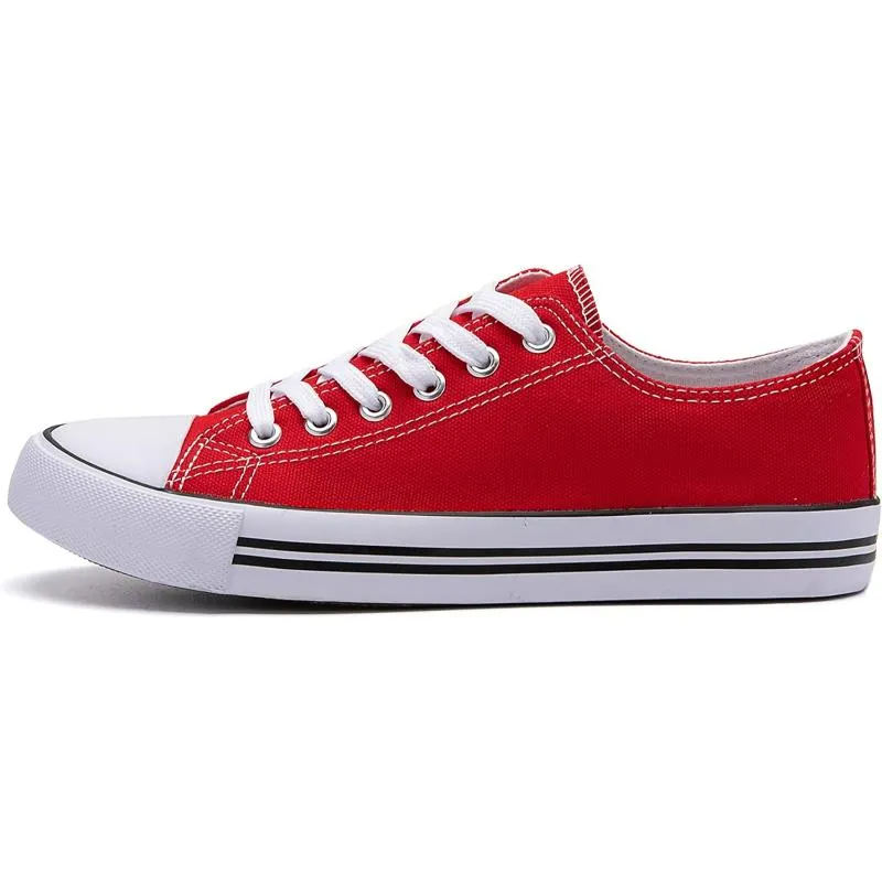 Traditional Canvas Lace Up Trainer For Men
