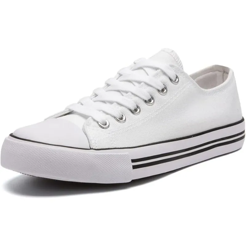 Traditional Canvas Lace Up Trainer For Men