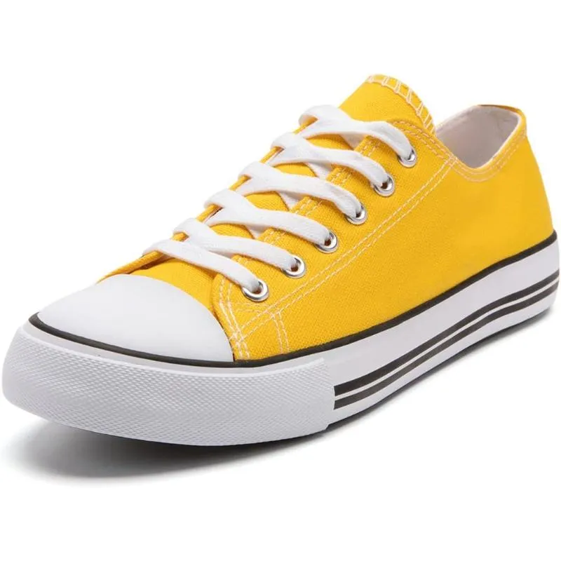 Traditional Canvas Lace Up Trainer For Men