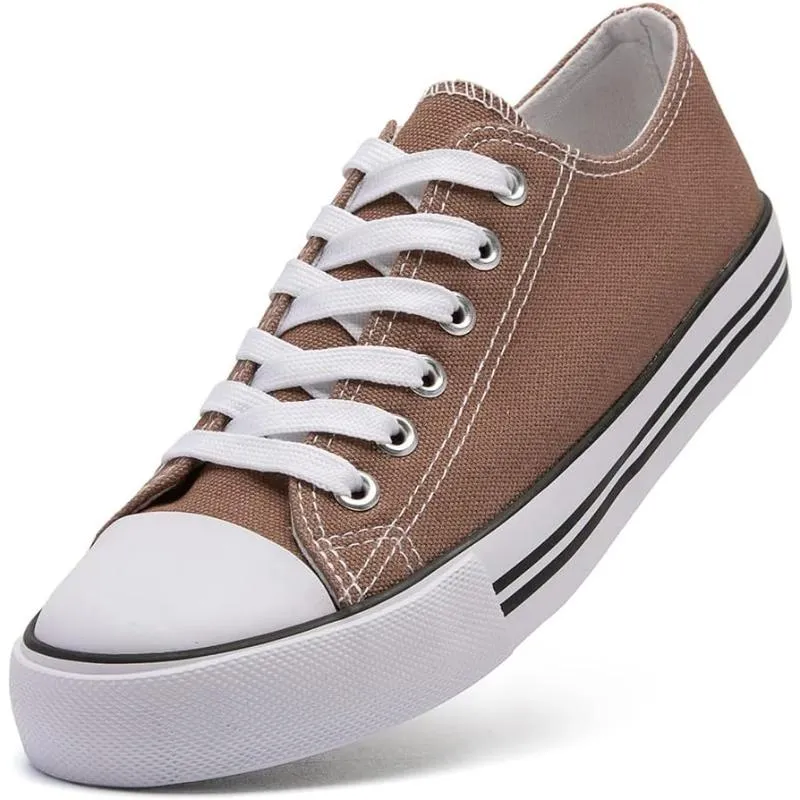 Traditional Canvas Lace Up Trainer For Men