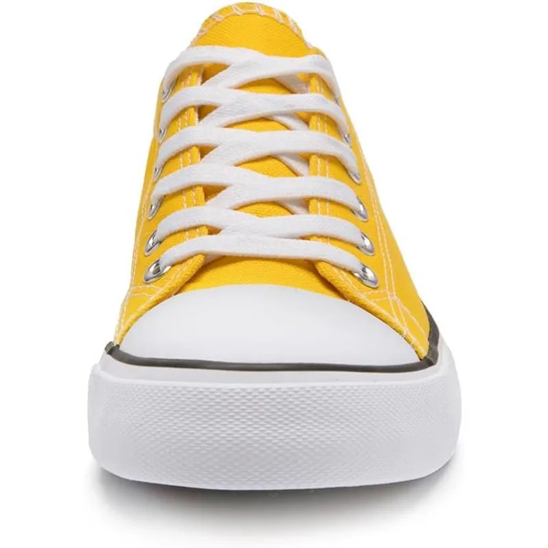 Traditional Canvas Lace Up Trainer For Men