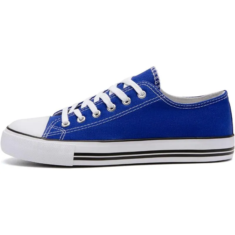 Traditional Canvas Lace Up Trainer For Men