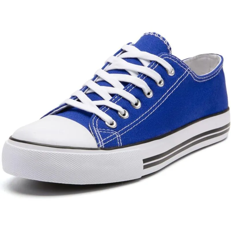 Traditional Canvas Lace Up Trainer For Men