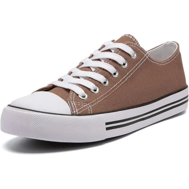 Traditional Canvas Lace Up Trainer For Men