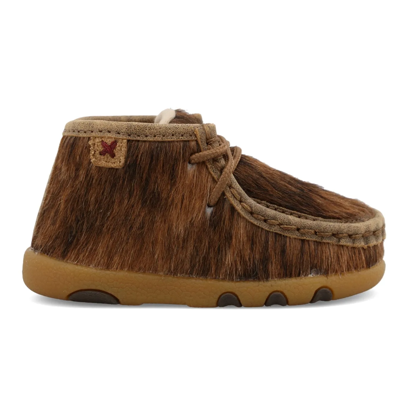 Twisted X Infants Light Brindle Chukka Driving Moc Shoe ICA0015