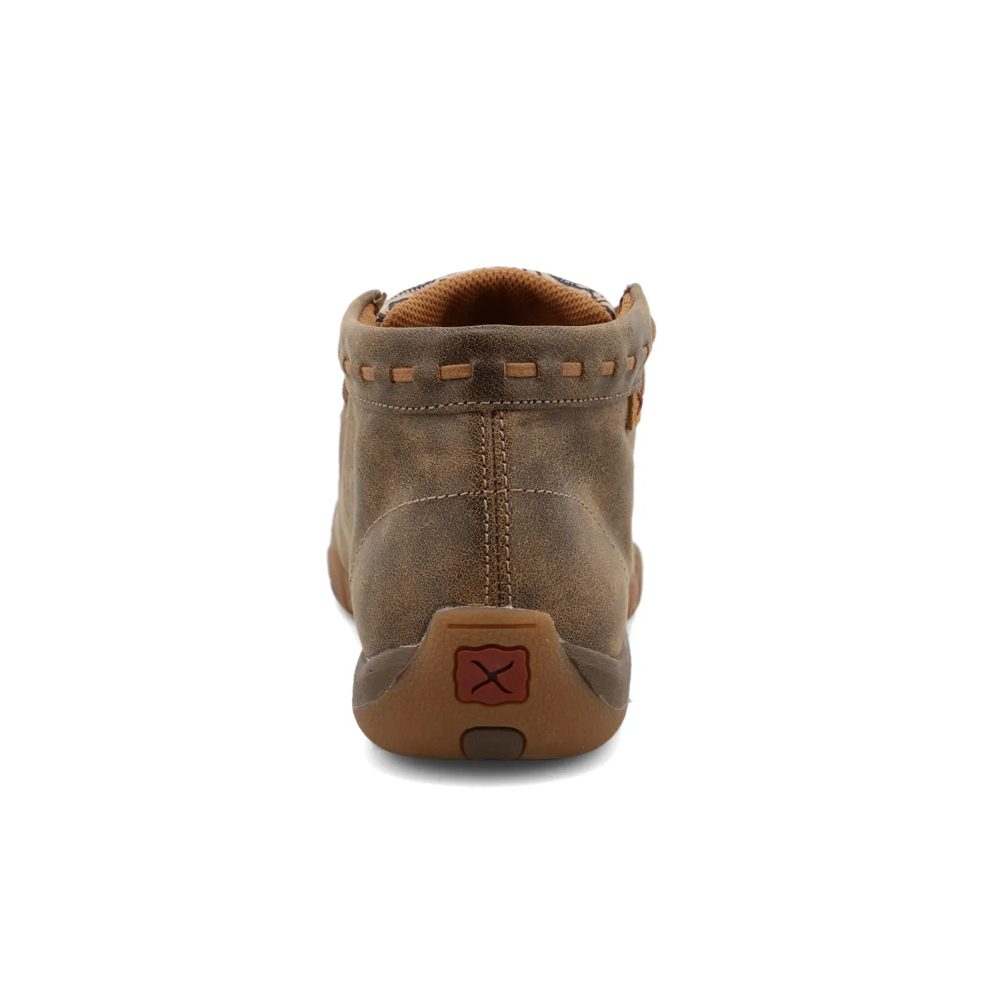 Twisted X Ladies Chukka Driving Moc Bomber & Nude Print Floral Shoes WDM0080