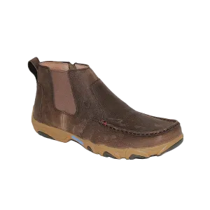 Twisted X® Men's 4" Chelsea Driving Moc Root Beer Shoes MDMX001