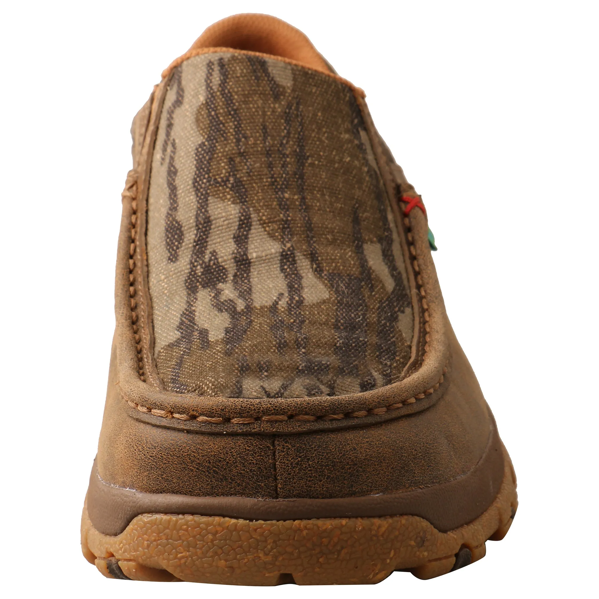 'Twisted X' Men's Cellstretch Slip On Driving Moc - Camo / Bomber