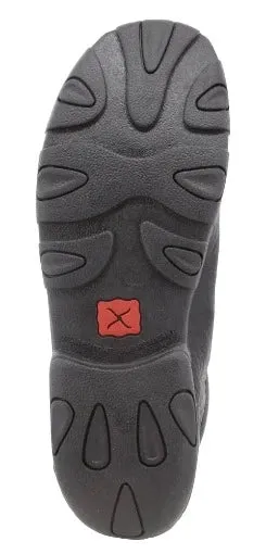 Twisted X Men's Soft Black Leather Driving Moc