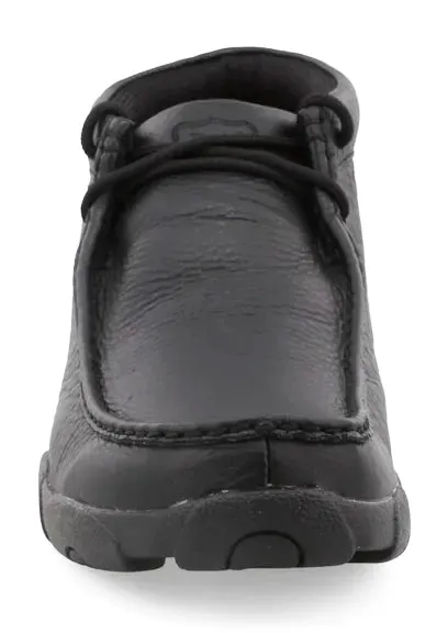 Twisted X Men's Soft Black Leather Driving Moc