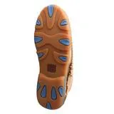Twisted X Suede Fringe Serape Driving Moccasin