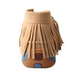 Twisted X Suede Fringe Serape Driving Moccasin