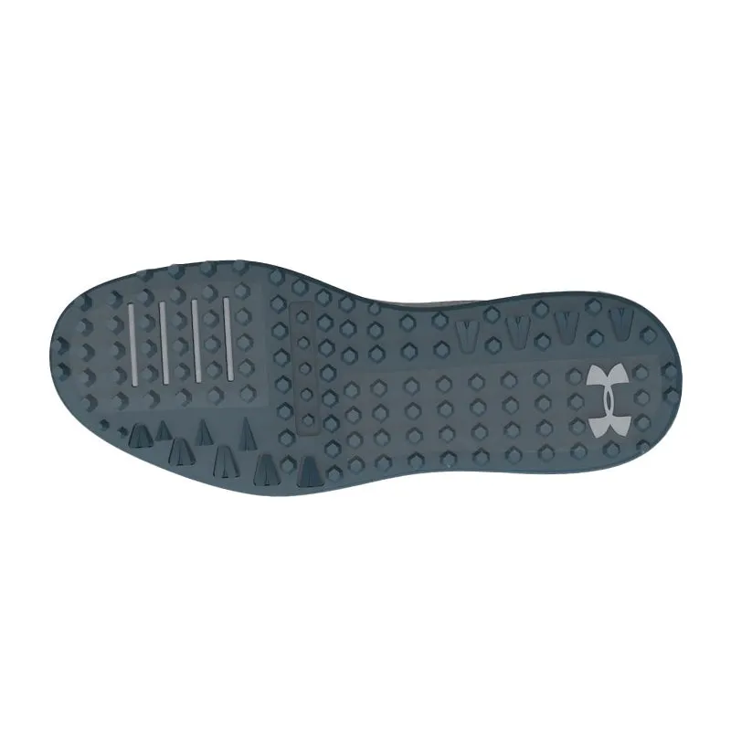 UNDER ARMOUR HOVR Drive Men's Spikeless Shoes (Grey/Blue/Silver)