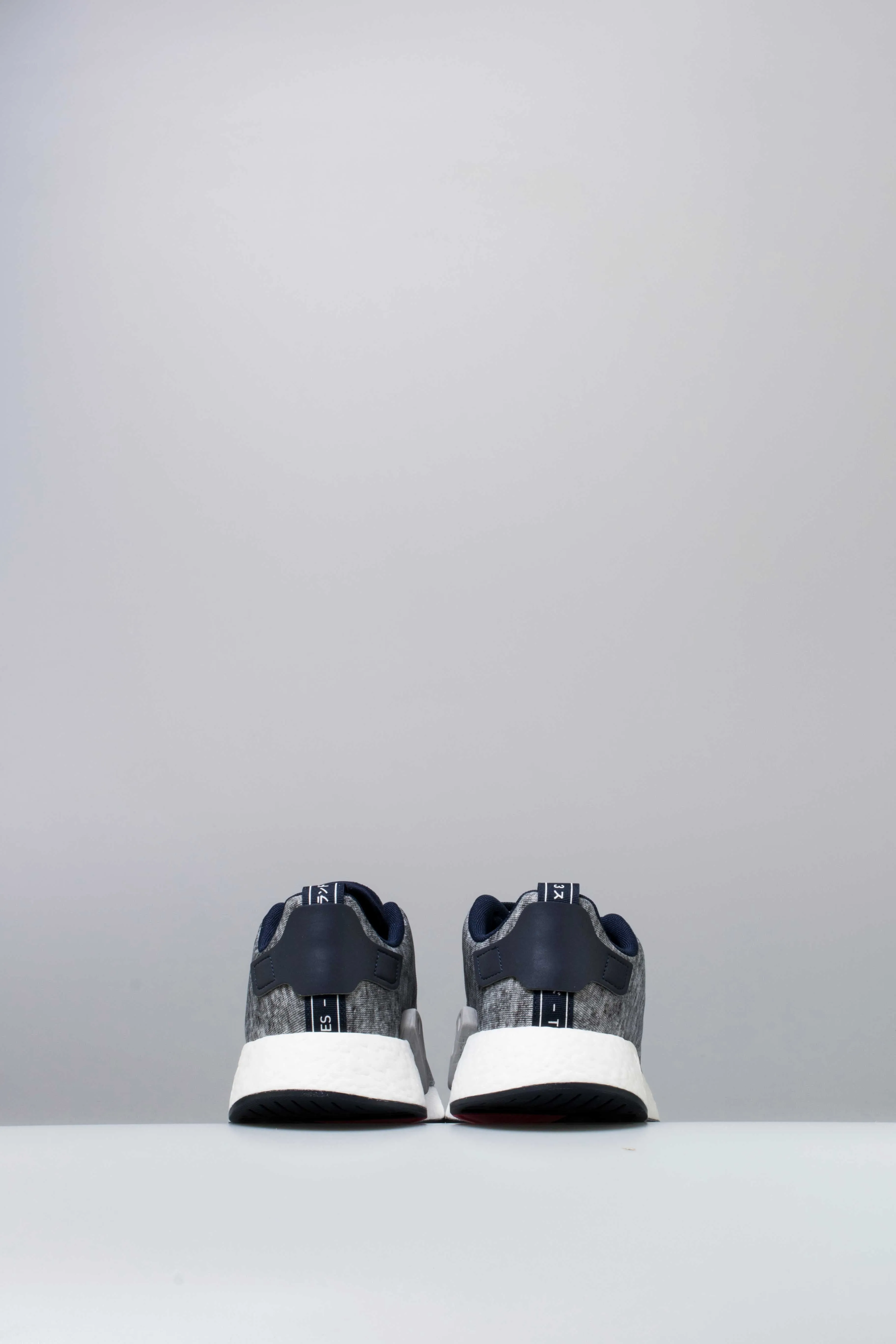 Us & Sons NMD R2 Mens Shoe - Core Heather Grey/Matte Silver/Running White