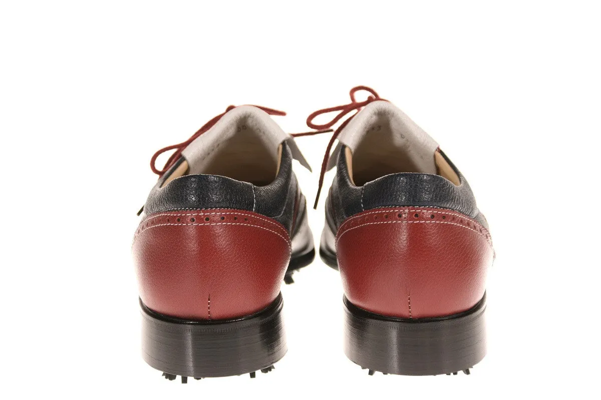 Verona Tricolore Calf Leather Golf Shoes