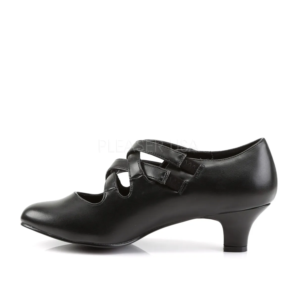 Victorian Granny Shoes Black