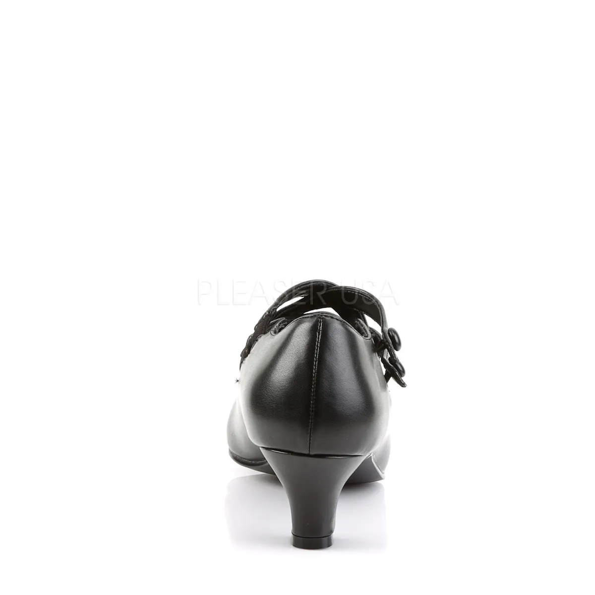 Victorian Granny Shoes Black