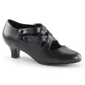 Victorian Granny Shoes Black