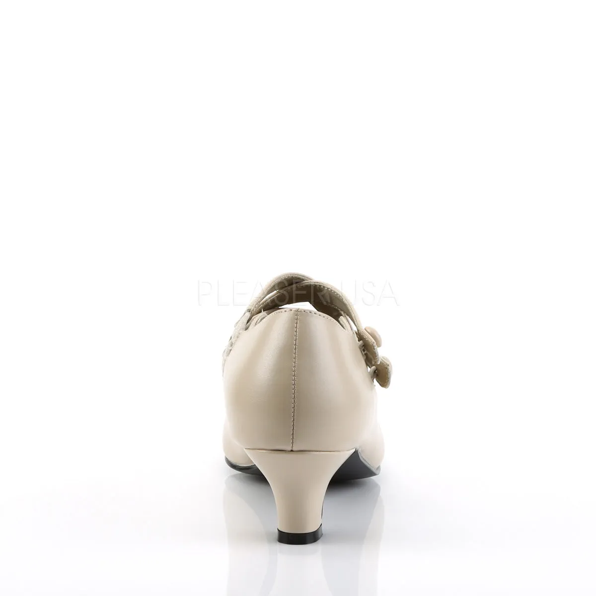 Victorian Granny Shoes Cream