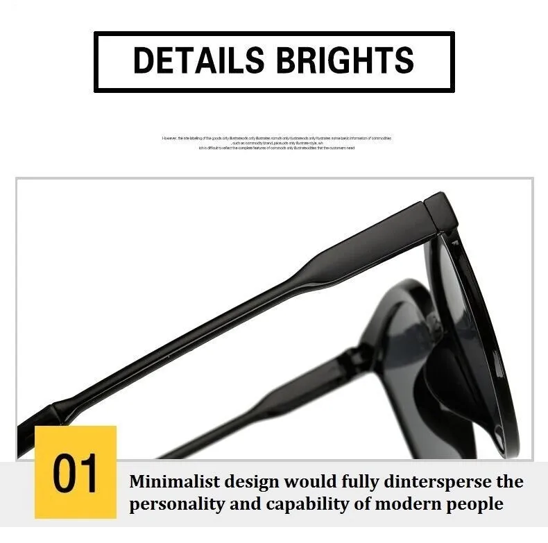 Vintage Style Designer Retro Sunglasses for Women with Mirror Lens