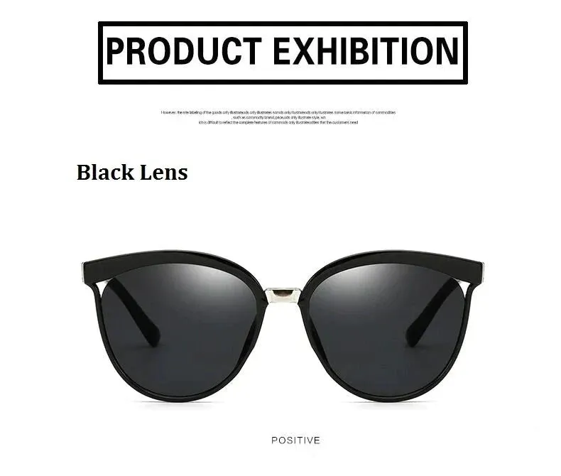 Vintage Style Designer Retro Sunglasses for Women with Mirror Lens