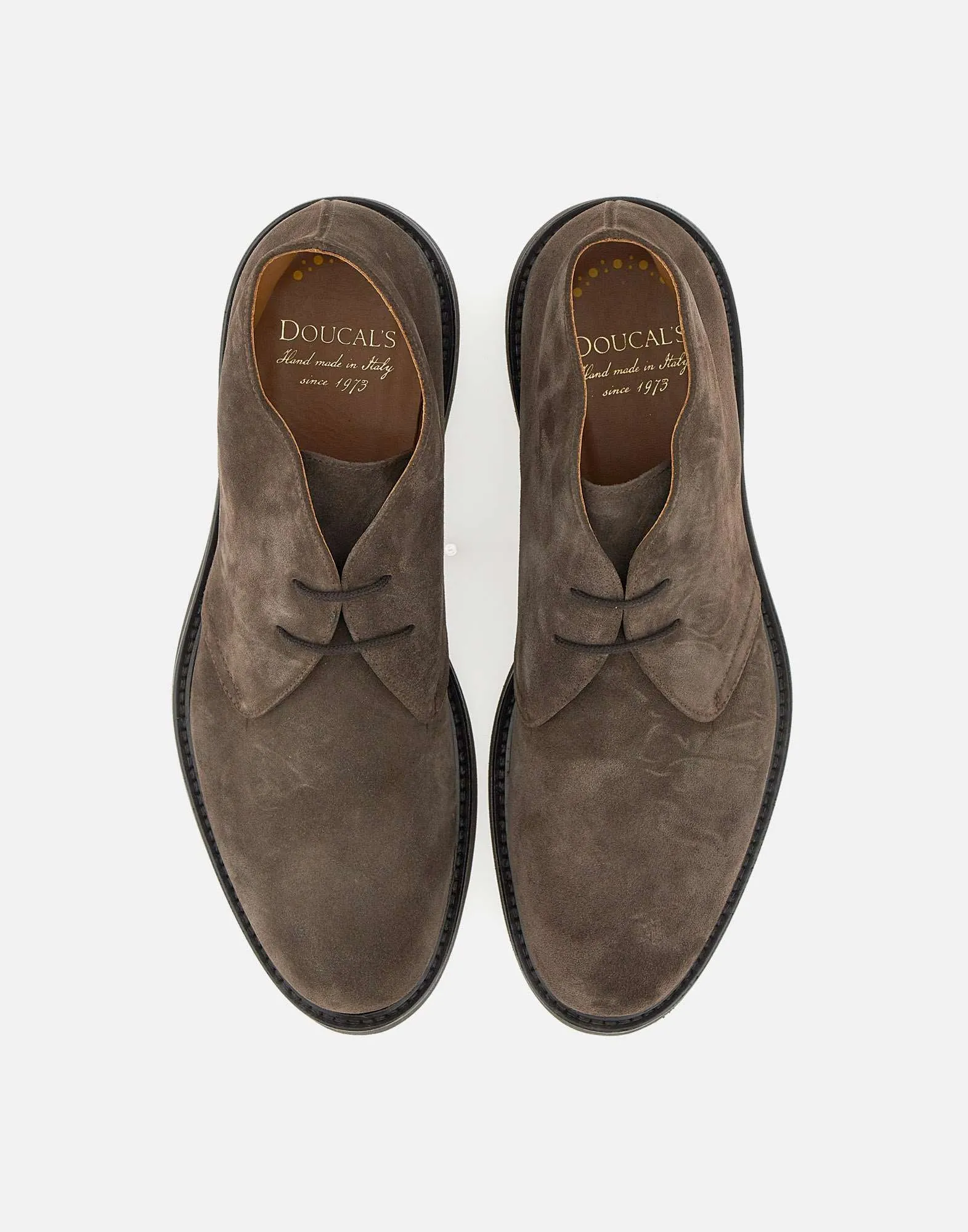 Visone Men's Ankle Suede Boots
