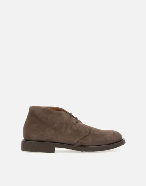 Visone Men's Ankle Suede Boots