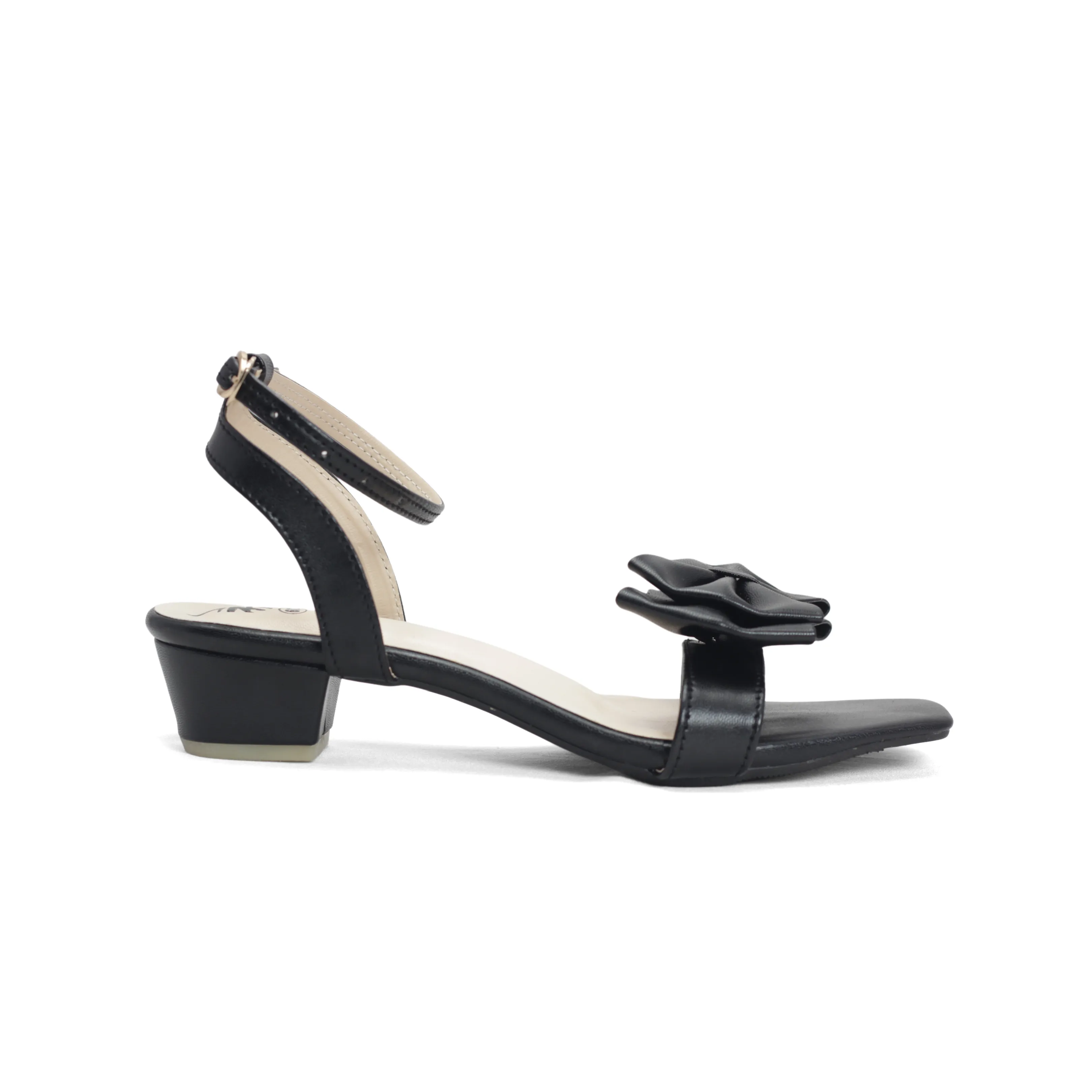 Women's Sandals with Bow Detail and Block Heel" - Nawabi Shoes BD