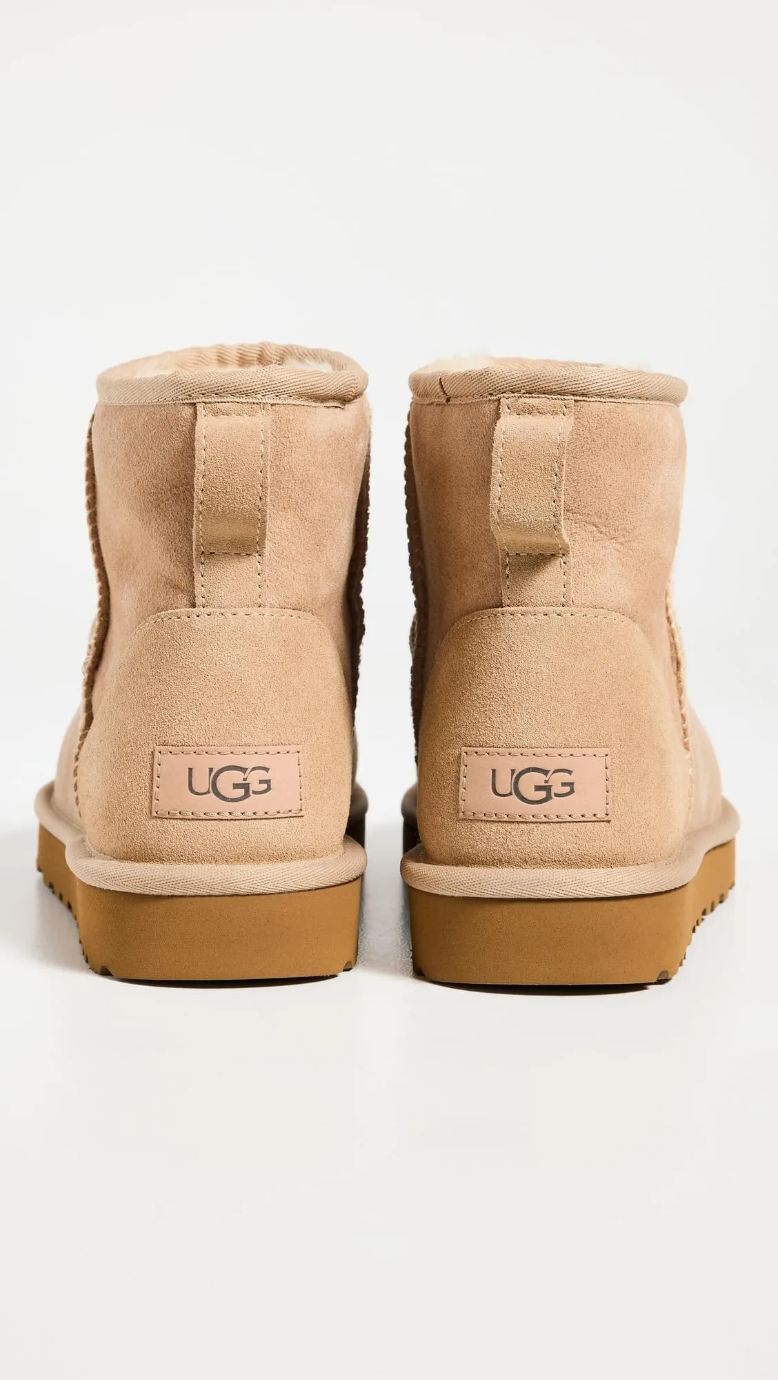 Women's Shoes UGG CLASSIC MINI II Sheepskin Ankle Boots 1016222 SAND