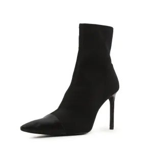 Zara Stilettos Heels Ankle Boots | Textile