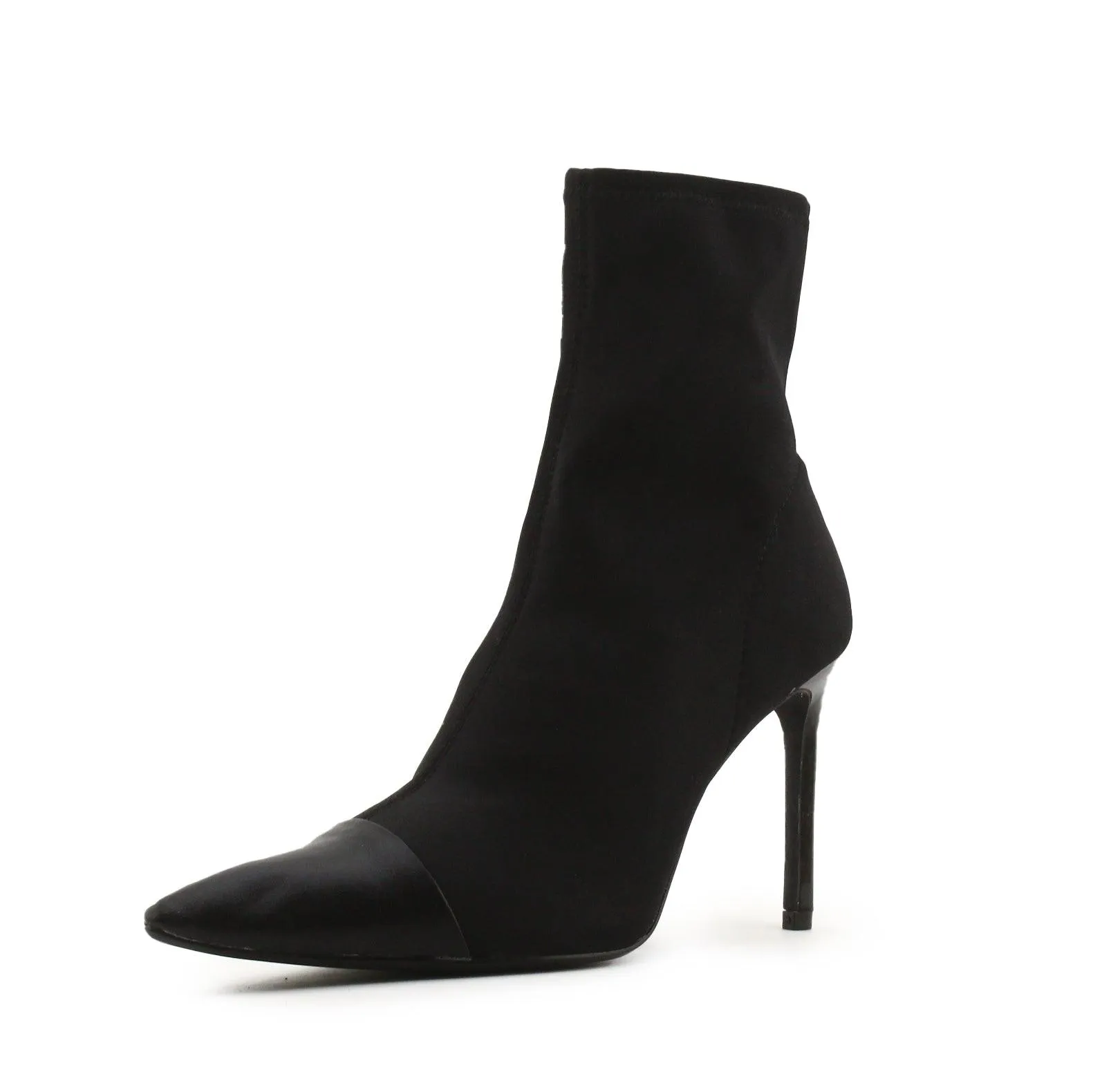 Zara Stilettos Heels Ankle Boots | Textile